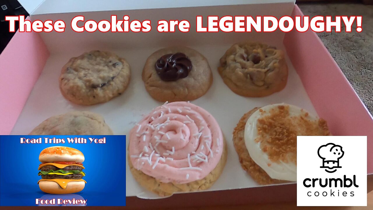 These Cookies are LEGENDOUGHY! Crumbl Cookies, Grafton, Wisconsin.