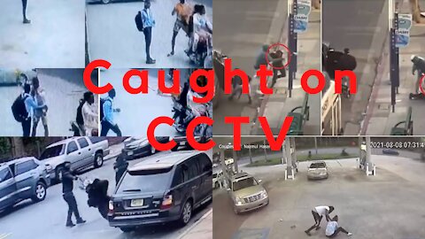 MUST WATCH: Heartless mobs get caught on CCTV: One shot dead, cart away some cash