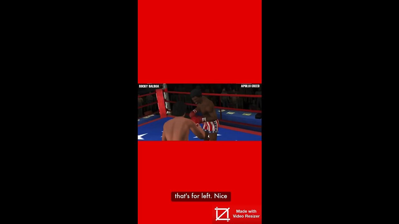 Rocky Balboa Vs Apollo Creed (Rocky Psp)