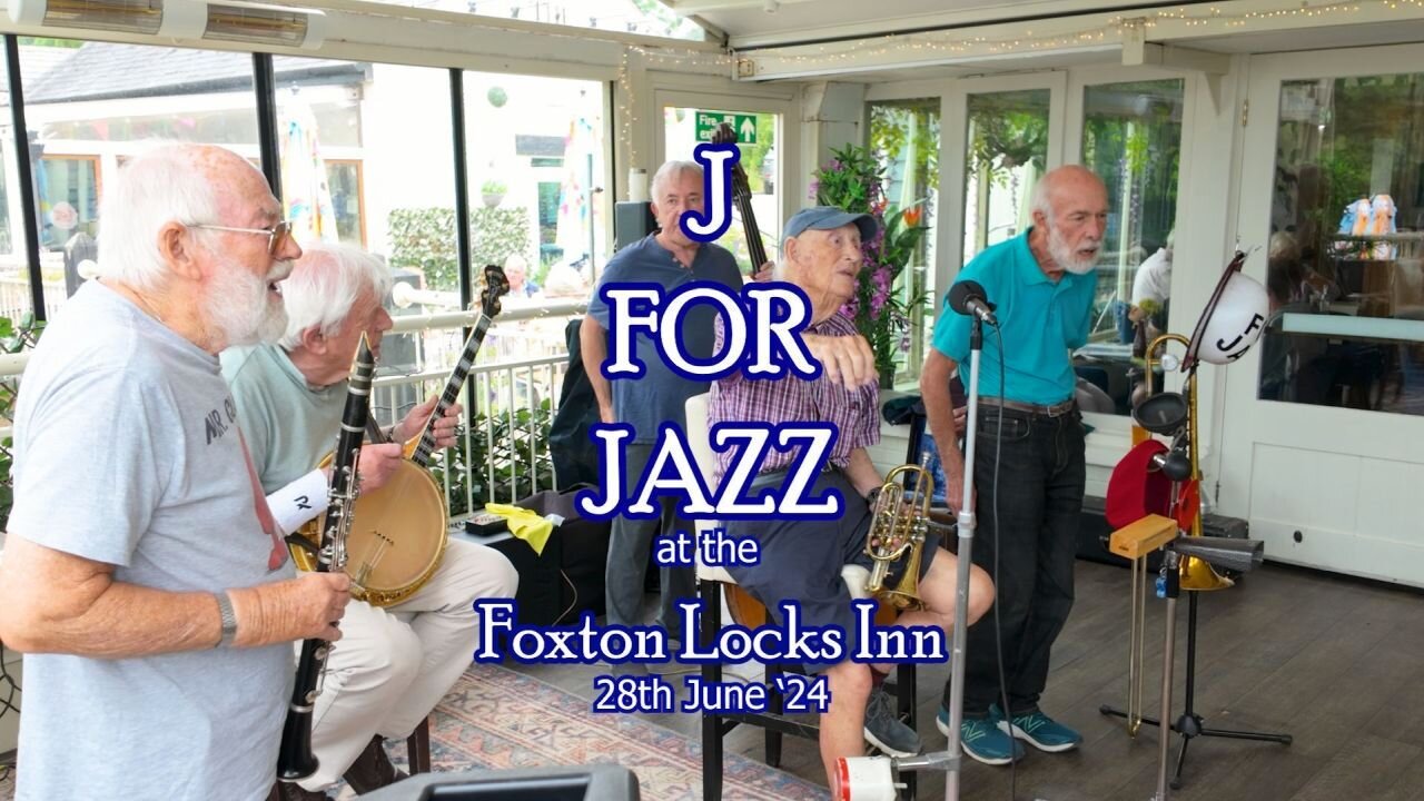 J for Jazz playing at the Foxton Locks Inn 28th June '24