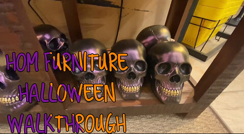 HOM Furniture Halloween Walkthrough