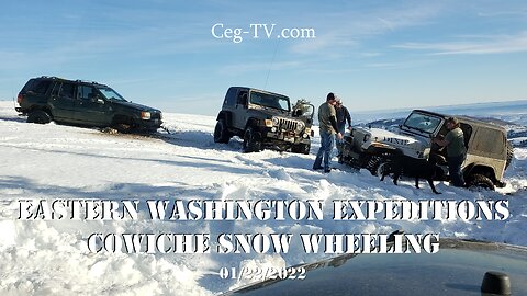 EWE Cowiche Snow Wheeling at Ahtanum State Forest - 1/22/2022