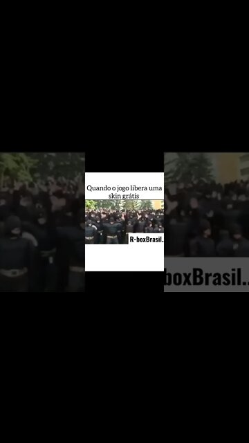 Quando o jogo libera uma skin grátis 🤣🤣