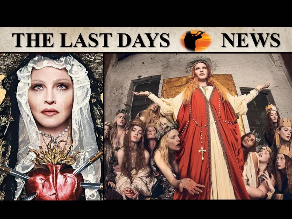 Madonna Mocks Jesus in Satanic Photoshoot