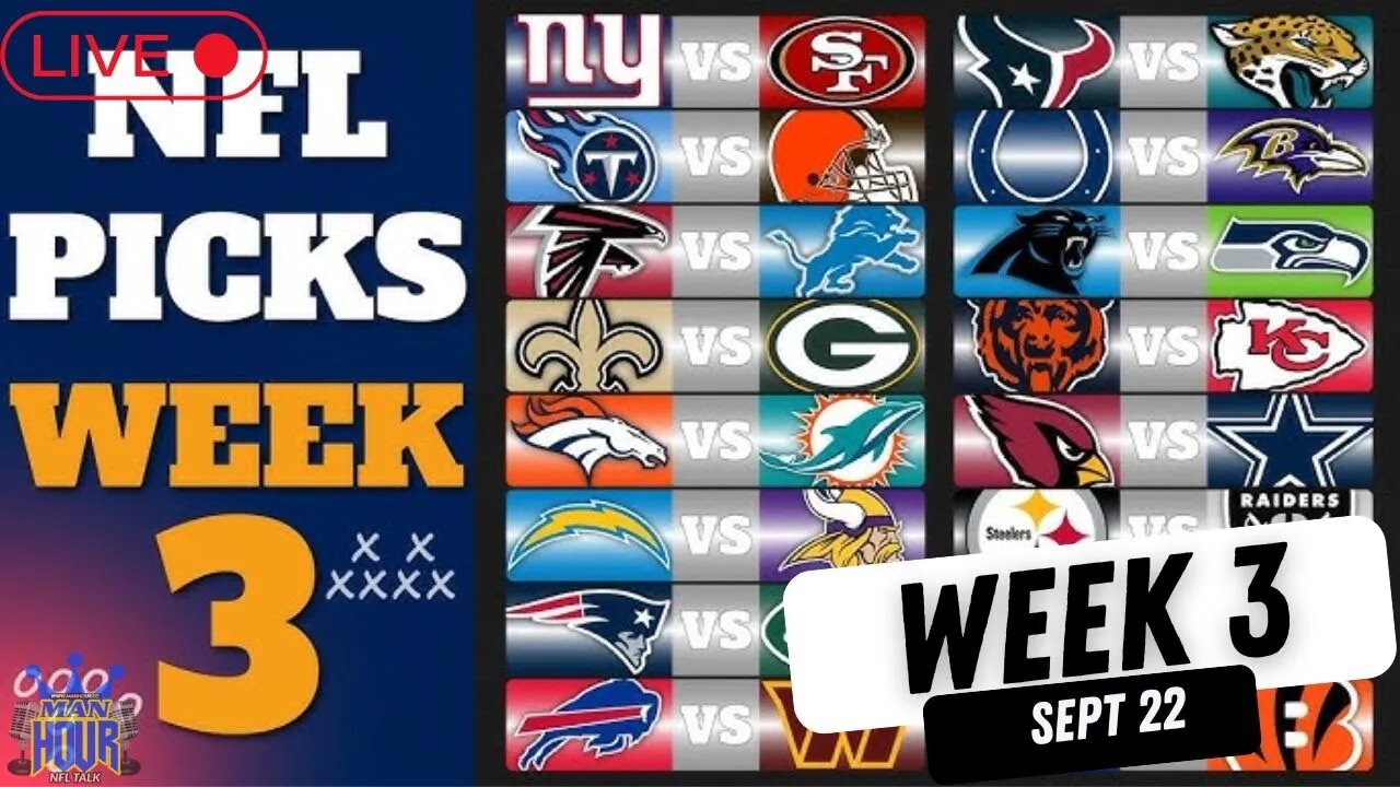 NFL Week 3 Preview
