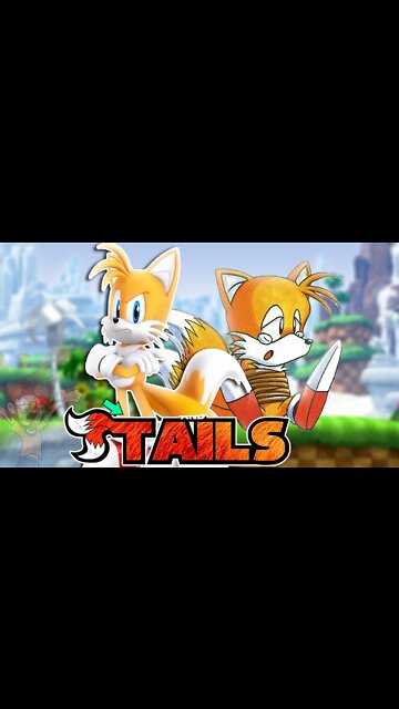ORIGEM Triste do TAILS | Como tails Aprendeu a voar #shorts