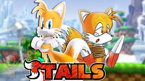 ORIGEM Triste do TAILS | Como tails Aprendeu a voar #shorts