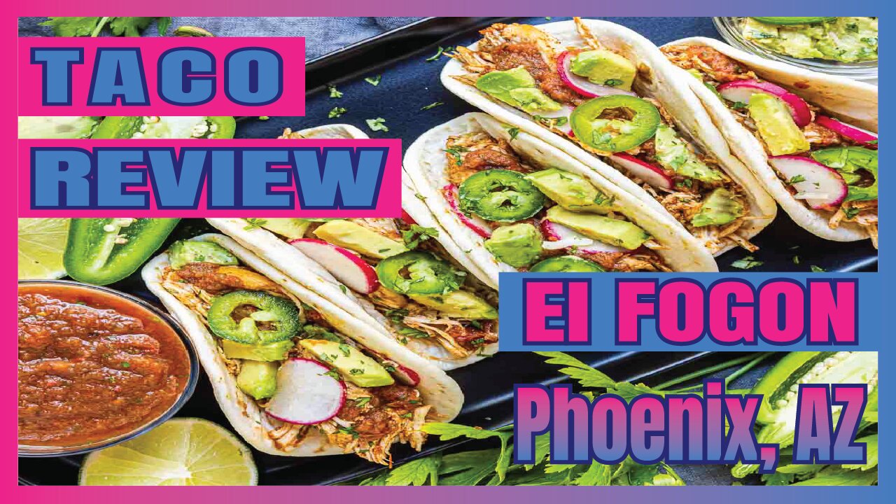 The BEST Taco in Phoenix? El Fogon Taqueria REVIEWED!