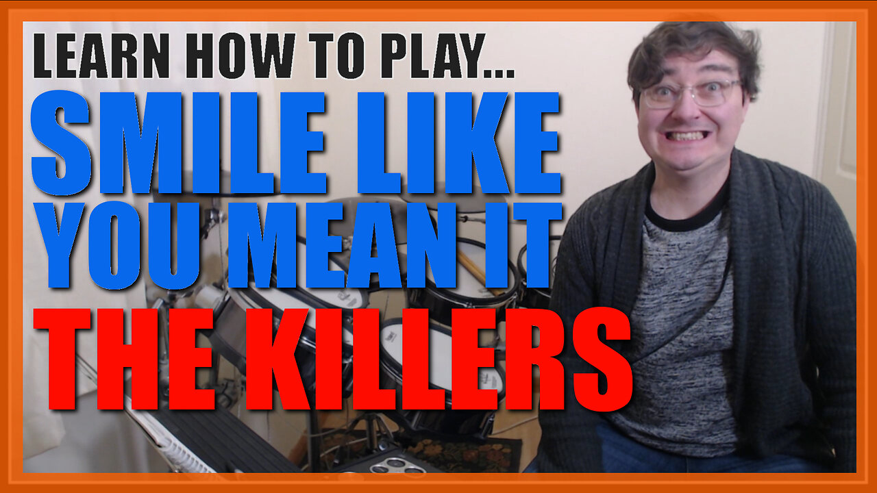 ★ Smile Like You Mean It (The Killers) ★ Drum Lesson PREVIEW | How To Play Song (Ronnie Vannucci Jr)