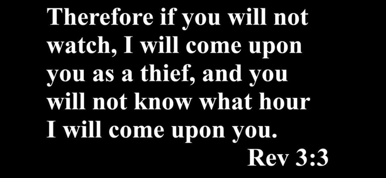 WE CAN AND SHOULD KNOW THE HOUR OF THE LORD