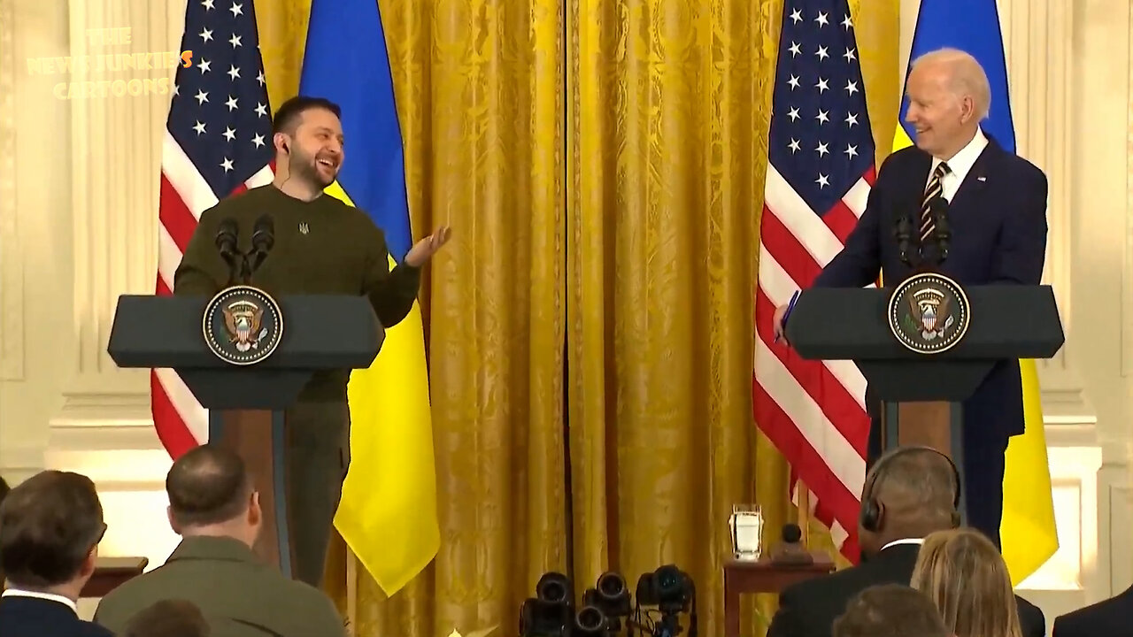 Sugar Daddy Biden gives away extra $1.85 billion to Zelenskyy on top of $47 billion in the Omnibus.