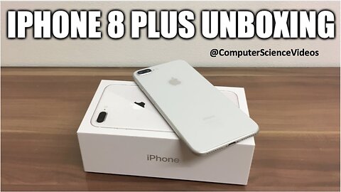UNBOXING: APPLE IPHONE 8 PLUS 256GB | SILVER - NEW