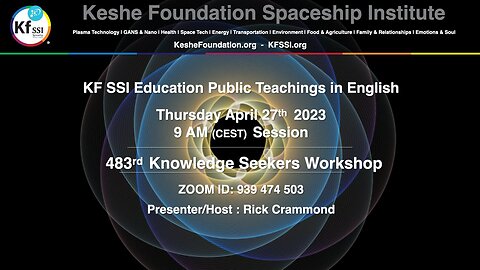 483rd Knowledge Seekers Workshop 2023-04-27