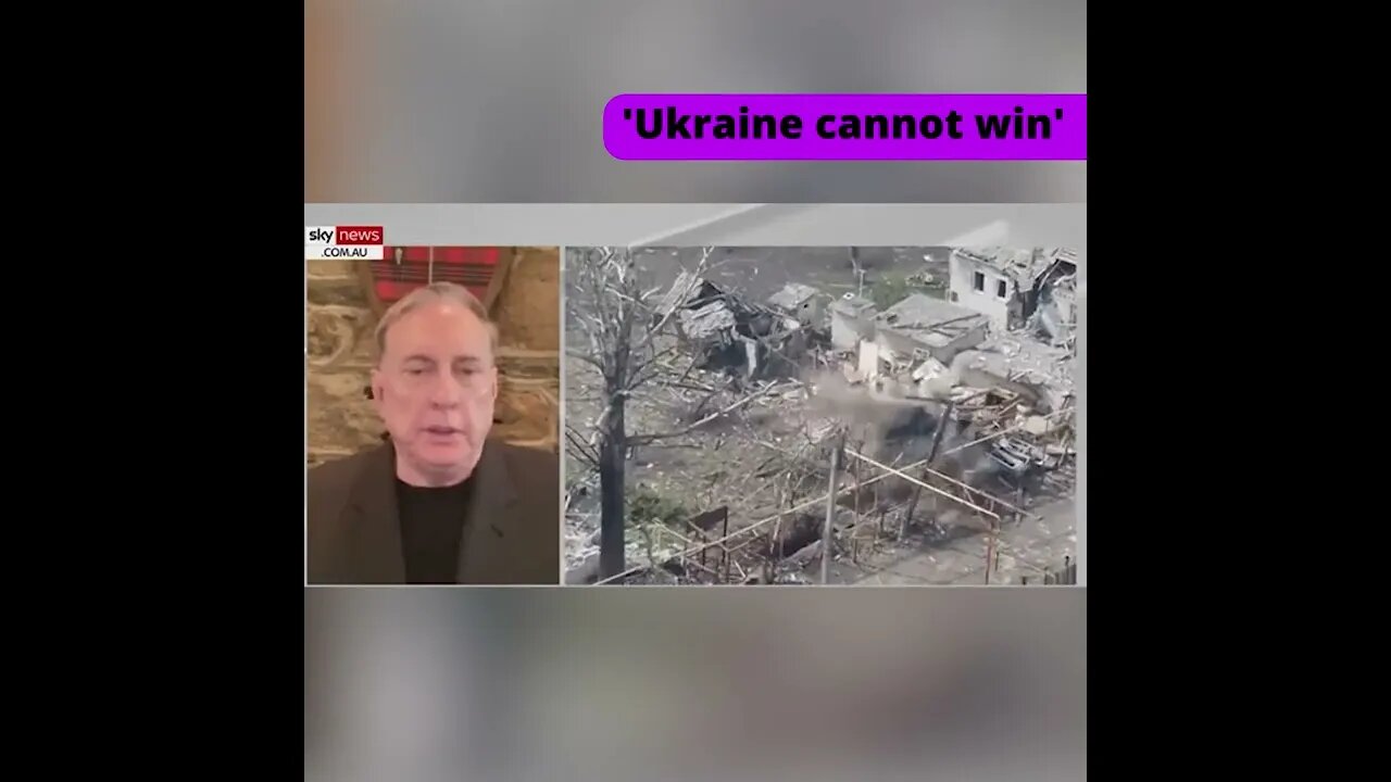 "Ukraine Cannot Win & Has Lost 80% Of It's Original Army." - Retired Colonel Douglas Macgregor