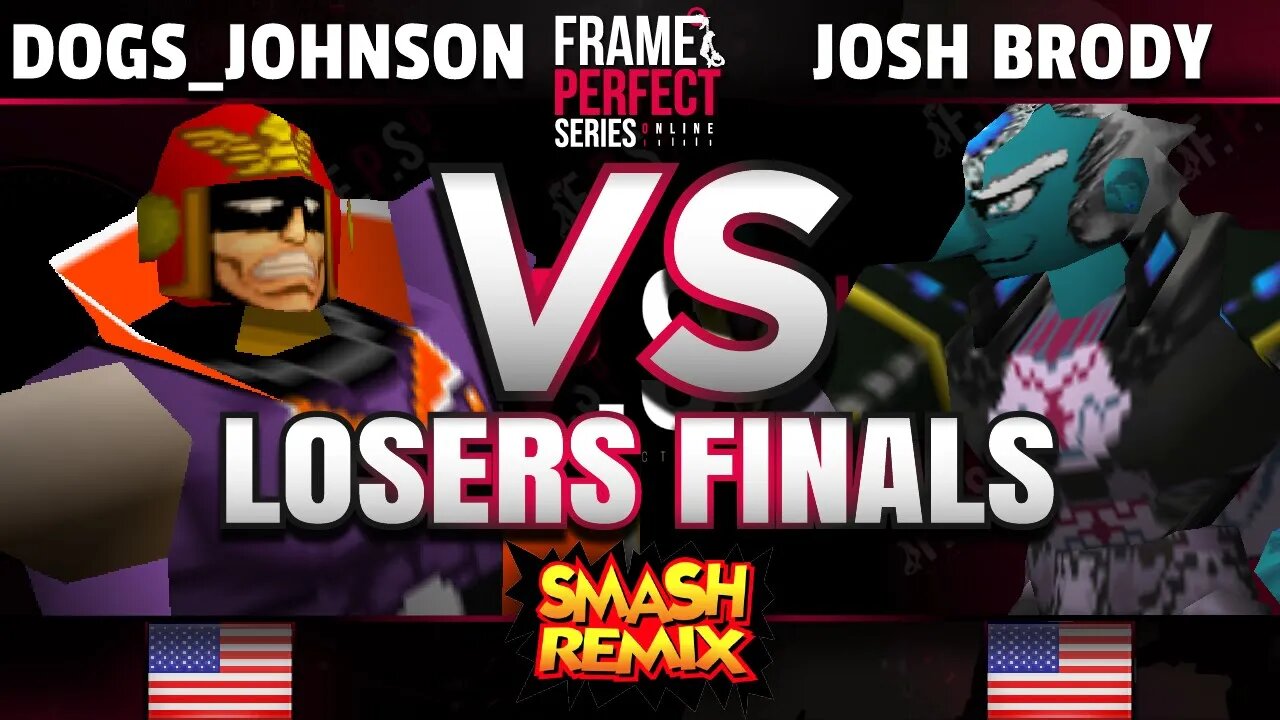 FPS5 Online - ND64|Dogs_Johnson (Falcon/Pikachu) vs. ATK|Josh Brody (Ganondorf) - S Remix L Final