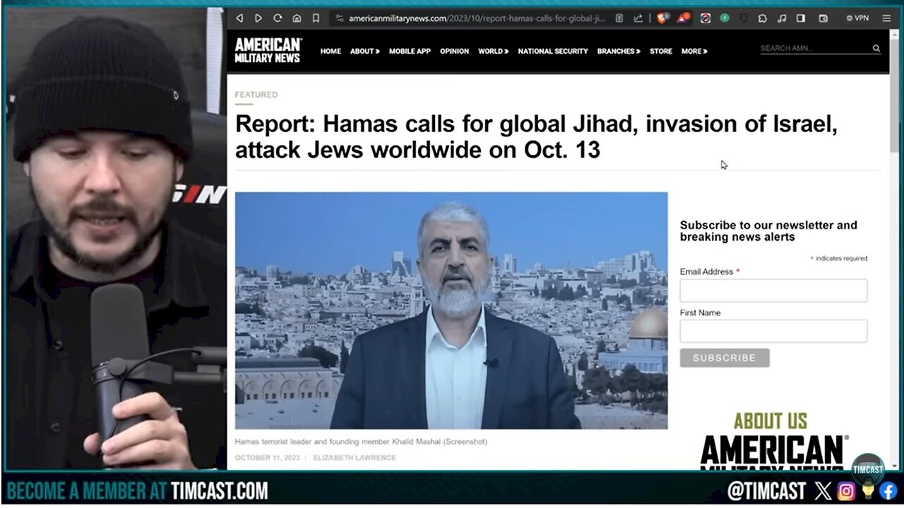 Hamas Calls For GLOBAL JIHAD And Attacks Around The World And US On Friday Over Israel Gaza Conflict