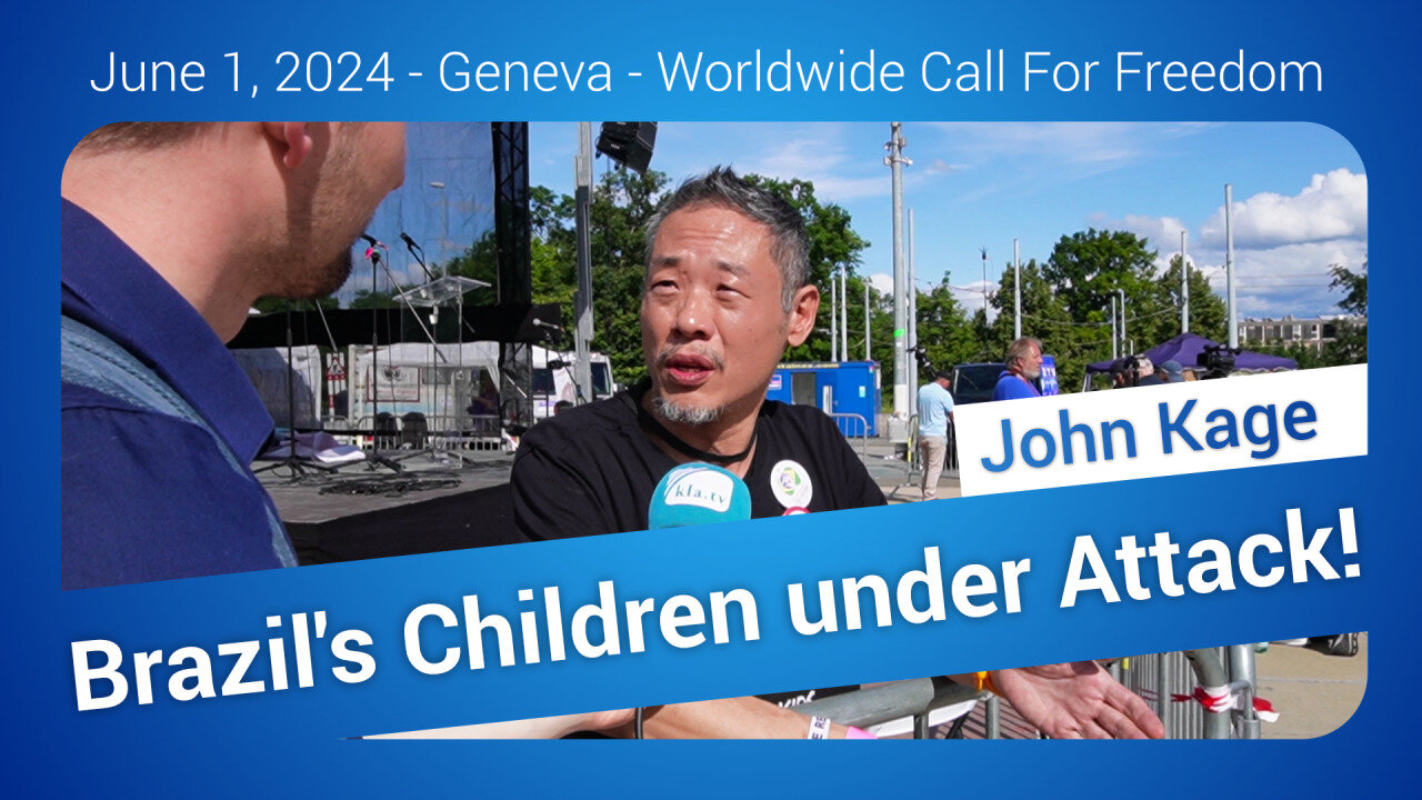 Brazil calls for help: mRNA forced on Kids! - John Kage Interview | www.kla.tv/29313