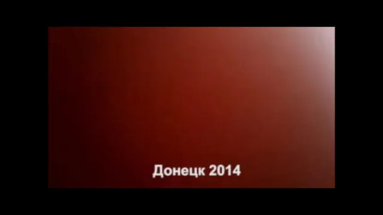 Footage of an artillery shelling and bombing city of Donetsk by army of Ukraine, 2014