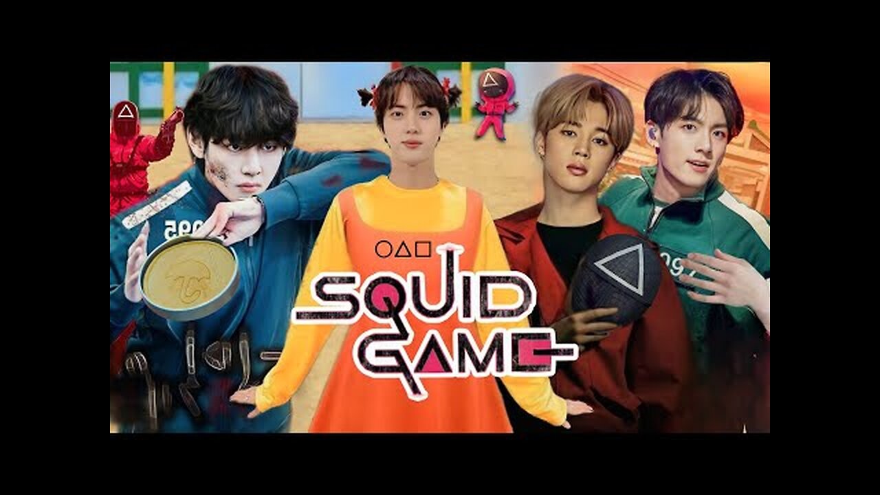 BTS PLAY Squid game 2023 // Hindi dub