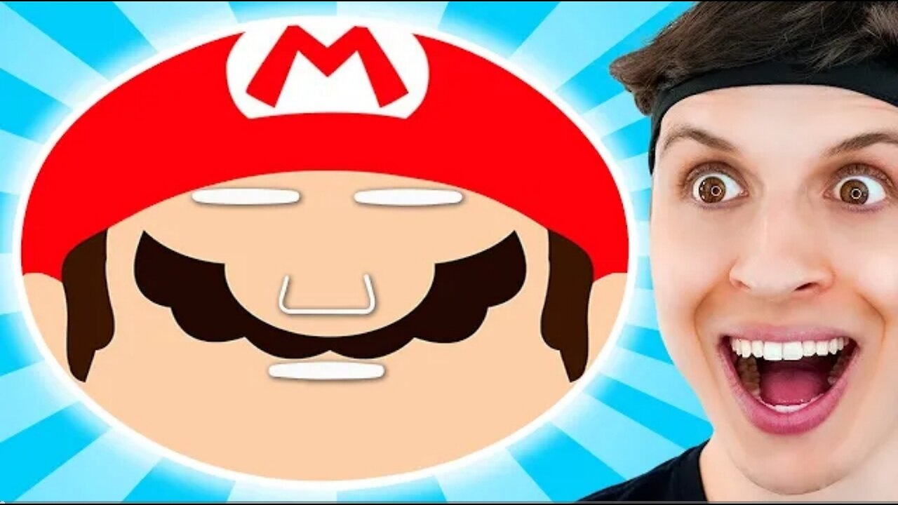 I Made Mario Face Mask