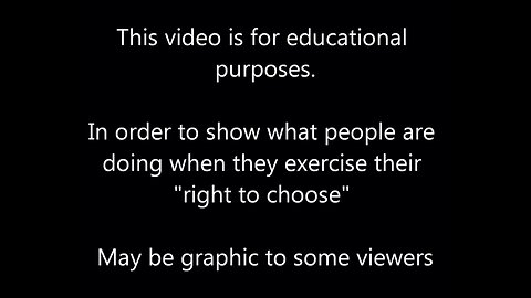 Abortion is Murder 100% PROOF🩸👼🏾🔞