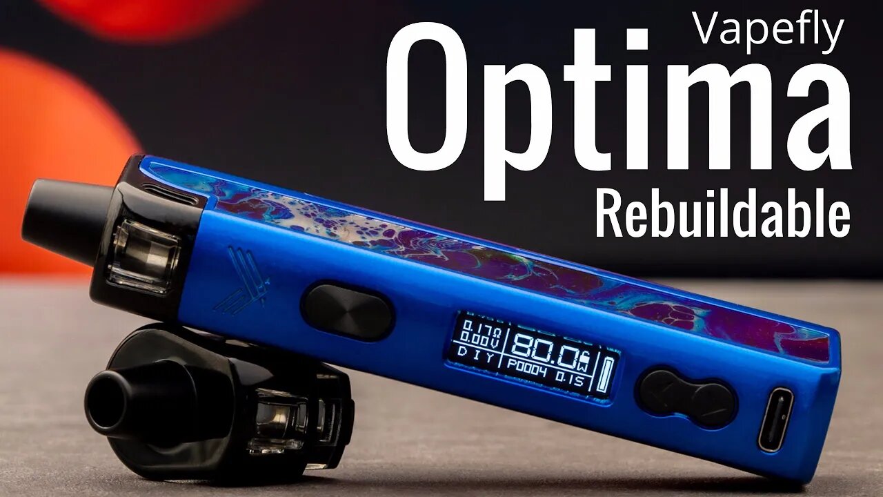 VapeFly Optima Rebuildable Pod Mod - The Easiest Rebuildable