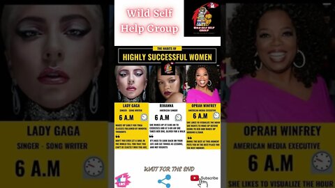 🔥The habits of highly successful women🔥#shorts🔥#wildselfhelpgroup🔥15 April 2022🔥