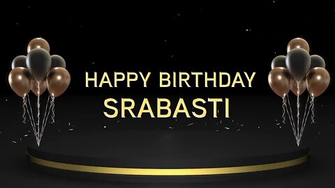 Wish you a very Happy Birthday Srabasti