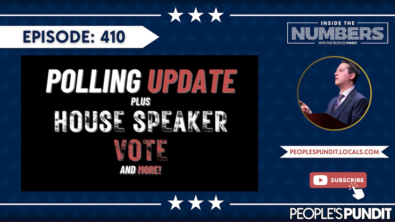 Polling Update, House Speaker Vote, More | Inside The Numbers Ep. 410