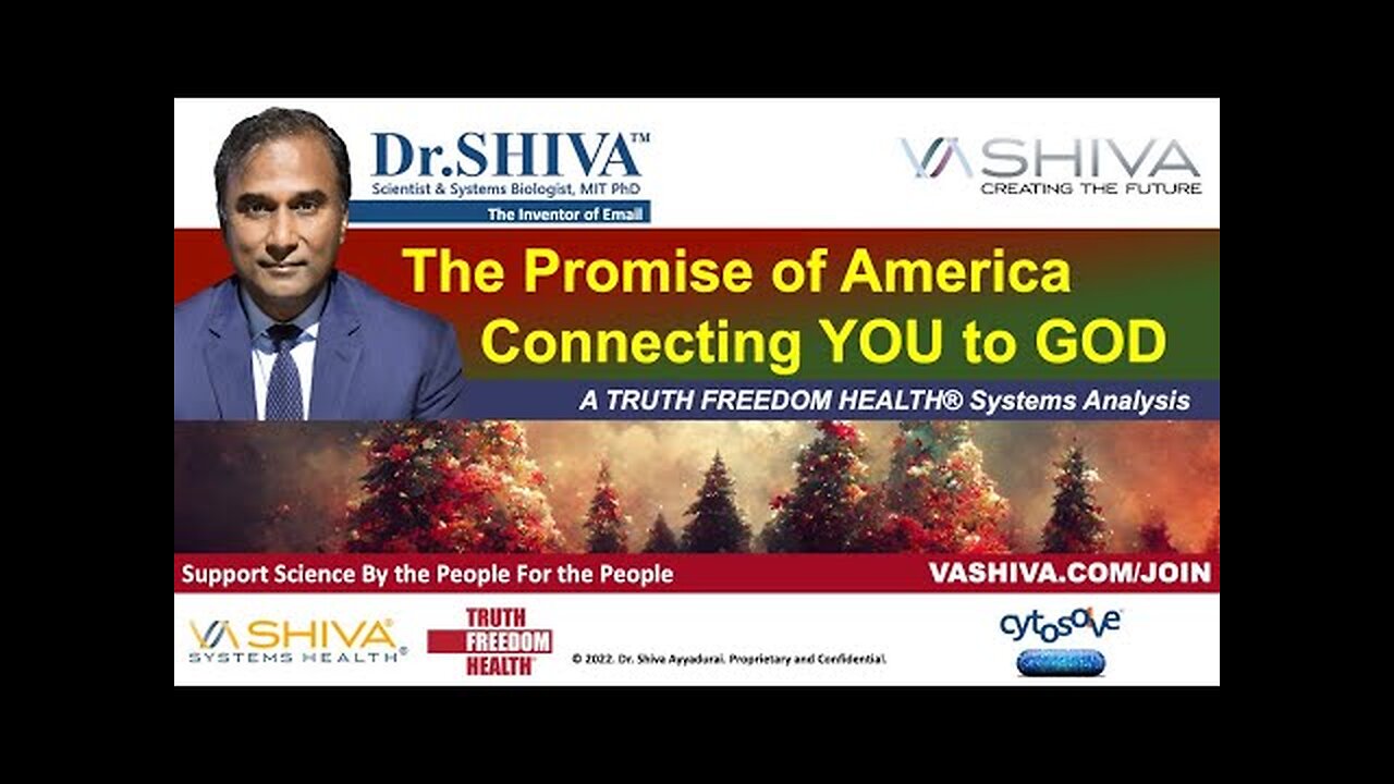 Dr.SHIVA LIVE: The Promise of America - Connecting YOU to GOD!