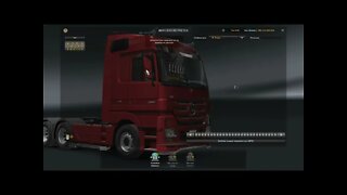 POV - DIRIGINDO MERCEDES ACTROS - CONDUÇÃO REALISTA - MAPA MINAS GERAIS - ETS 2 1.42
