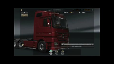 POV - DIRIGINDO MERCEDES ACTROS - CONDUÇÃO REALISTA - MAPA MINAS GERAIS - ETS 2 1.42