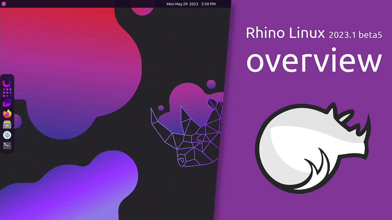 Rhino Linux 2023.1 beta5 | An Ubuntu-based rolling release distribution with sane defaults