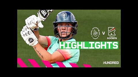 De Klerk & Lee Hit Fifties! | Highlights - Oval Invincibles v Trent Rockets | The Hundred 2023