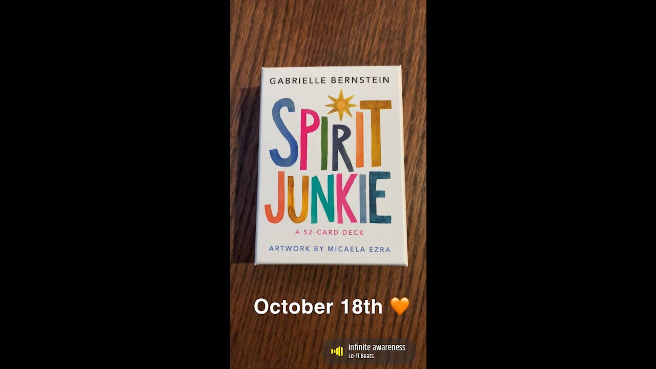 October 18th oracle card