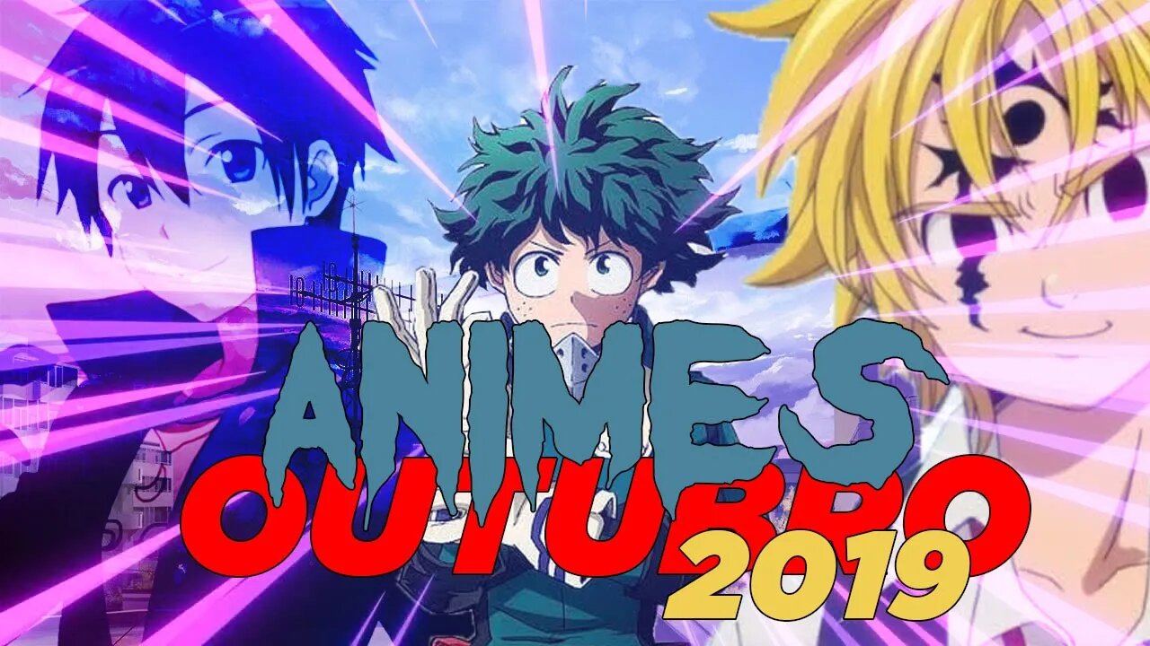 Novos e velhos animes de Outubro/Inverno de 2019 | Nova Temporada