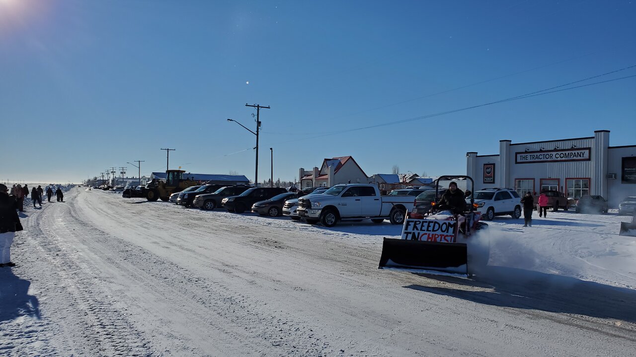 Freedom Convoy at The Tractor Company