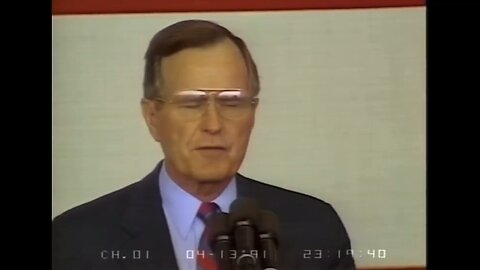 Bush Talks New World Order - Maxwell Airforce Base 1991