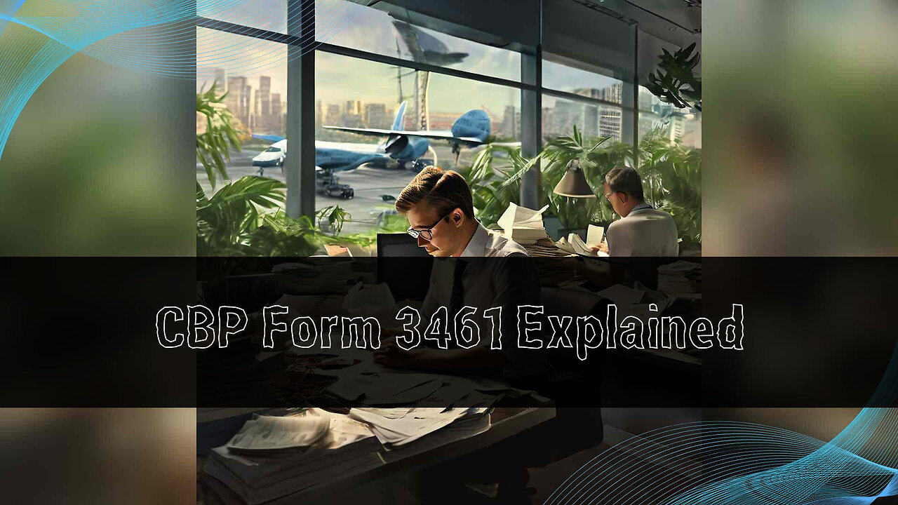 Unlocking Smooth Customs Clearance: Navigating the CBP Form 3461 Entry Summary Process