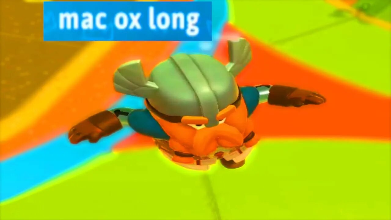 i met MAC OX LONG HIMSELF IN FALL GUYS