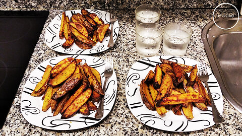 baked potato wedges · dialectical veganism of winter +10ME 011