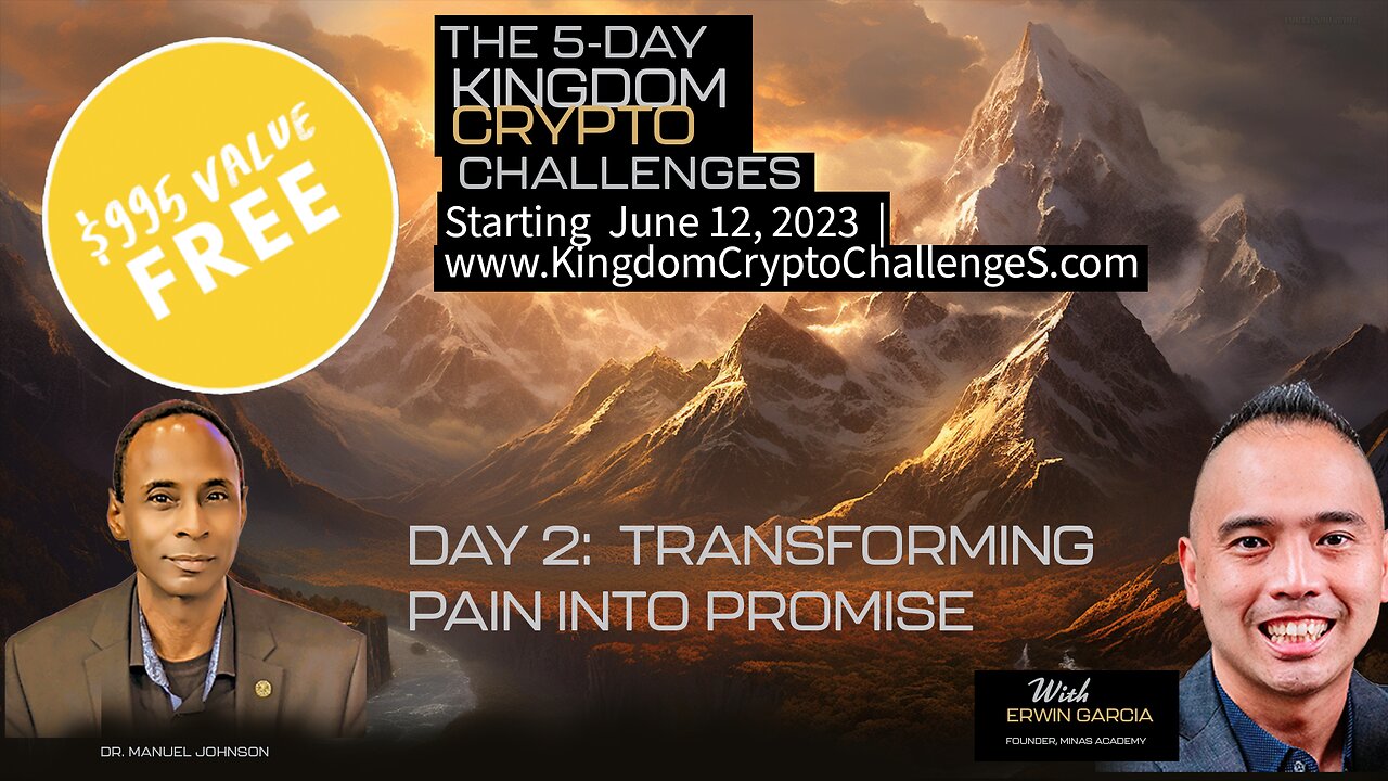 🔥 Day 2 - Prophet Dr. Manuel Johnson: Pain Points to Promise in Your Crypto Journey! 🔥