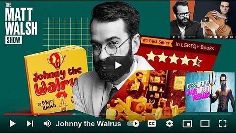 Matt Walsh Johnny Walrus Defender Of Translucent