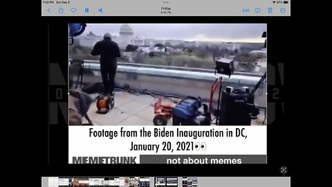 THE OUT OF ORDINARY BIDEN INAUGURATION — FAKE?