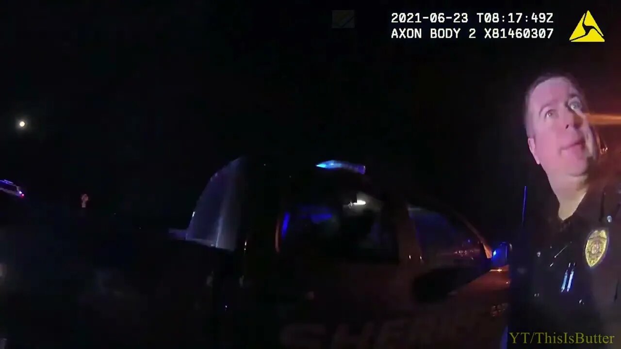 Michael Davis body cam footage released showing moments after killing of Hunter Brittain