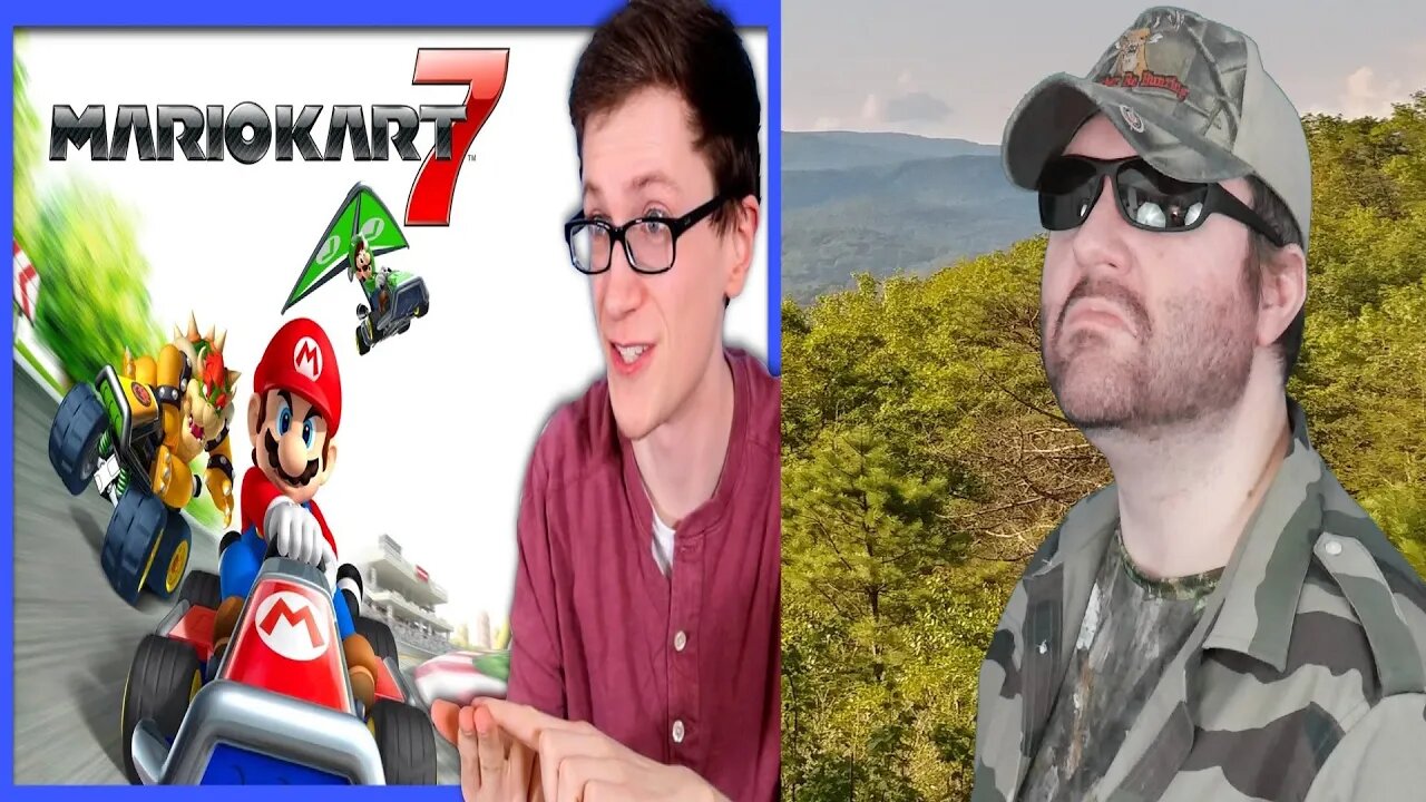 Mario Kart 7 - Burnin' Rubber And Retinas - Scott The Woz - Reaction! (BBT)