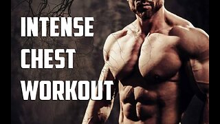 Intense chest workout