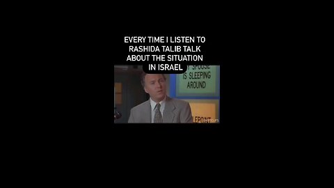 Everyone in this room is now Dumber for having listened to Rashita Taliban