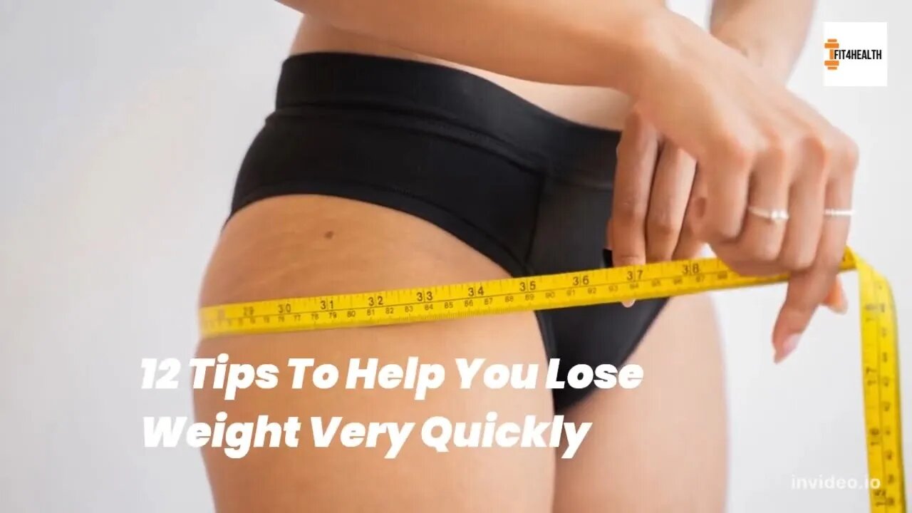 12 tips to help you lose weight | Best strategy for losing weight without giving up