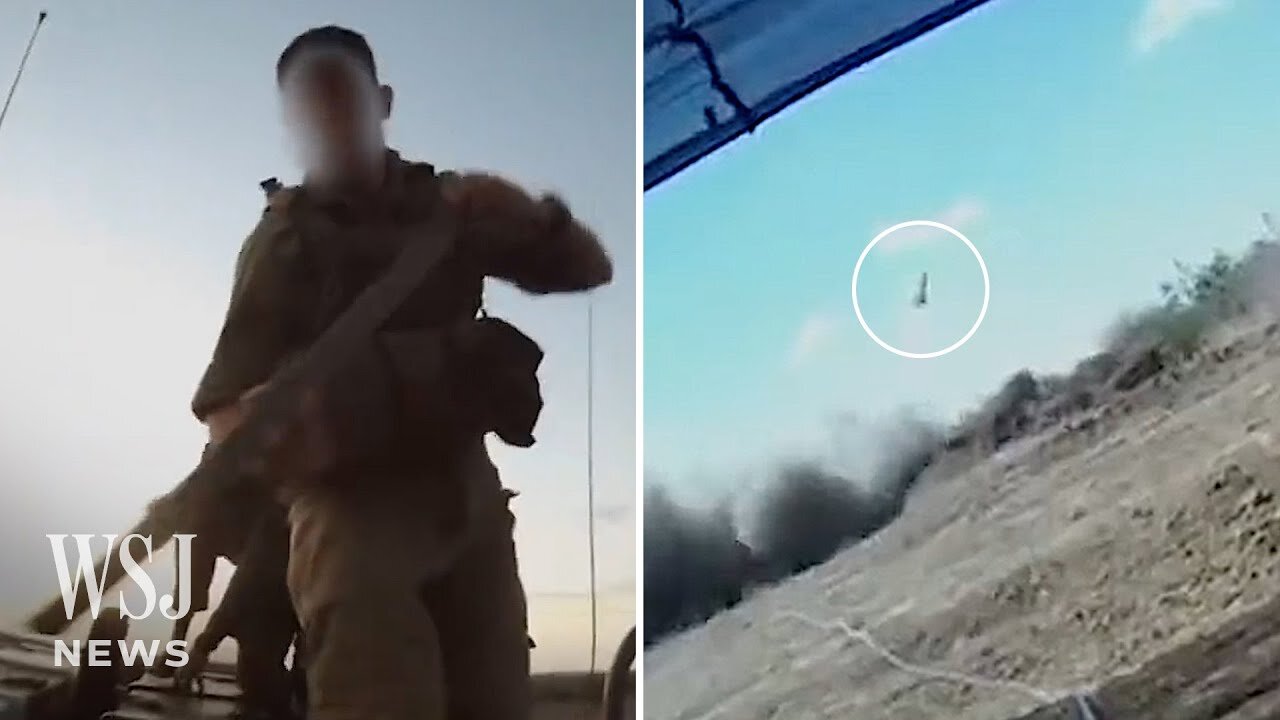 Watch: IDF Uses New ‘Iron Sting’ Weapon System Against Hamas | WSJ News